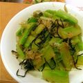 ちょこ☆大好き's cooksnap of when they made ブロッコリーの茎で作るおかか和え.