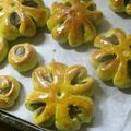 もときらぶ's cooksnap of when they made *ねじねじ花のあんパン*.