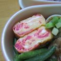 daikanon's cooksnap of when they made お弁当にも〜紅生姜の玉子焼き♪.