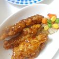 メルティローズ's cooksnap of when they made 甘辛鶏胸スティック.