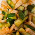 なおすけ151a's cooksnap of when they made ★簡単★きゅうりのキムチ漬け★.