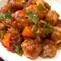 ☆8トマチー8☆'s cooksnap of when they made 揚げない！時短☆簡単☆豚こま肉団子の酢豚.