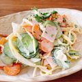 あっちゃんキッチン♪'s cooksnap of when they made 時間がたってもなめらか♪スパサラ♪.