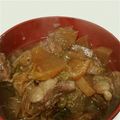 とあのママ's cooksnap of when they made 冬のおつまみ♡圧力鍋で牛肉の煮込み.