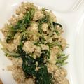 にゃんちび's cooksnap of when they made 塩豆腐と水菜の白和え.