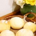 Tournesol＊'s cooksnap of when they made 豆乳入り♪もちふわ白パン.
