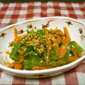くーまたろう's cooksnap of when they made お弁当に！人参とピーマンの味噌炒め.