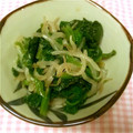 82tarou's cooksnap of when they made ♡ほうれん草のからし醤油和え♡.