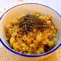 らくらくキッチン's cooksnap of when they made 石焼風♪豚の角煮チャーハン.
