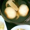 とみぃ。。's cooksnap of when they made 大黒本しめじの　お吸い物.