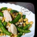 Msmare's cooksnap of when they made スナップえんどうの卵炒め.