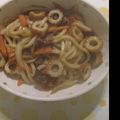 Marquez's cooksnap of when they made 夜食◎昆布だし 焼きうどん.