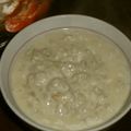 toshiebaba's cooksnap of when they made 酒かす入り♡コク旨押し麦の豆乳リゾット.