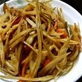 やぼきち's cooksnap of when they made ニンニクとごま油で美味しい五目きんぴら.