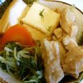 ナベサチ's cooksnap of when they made 厚揚げ、ニンジン、胸肉の炊き合わせ.