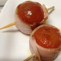 hadukisann's cooksnap of when they made プチトマトのベーコン巻き.