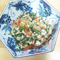 michidayor's cooksnap of when they made 水切り入らず！厚揚げを使った白和え.