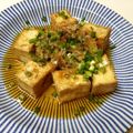 ﾋﾟｮﾝｺ's cooksnap of when they made 一品料理、おつまみにも♪厚揚げステーキ☆.