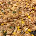 アンモ's cooksnap of when they made ホットプレートで明太子チーズもんじゃ焼き.