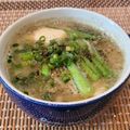 あーこ姐's cooksnap of when they made 小松菜と豆腐とエノキのお味噌汁♪.