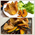かっちゃん杉's cooksnap of when they made 揚げ油でもう一品♪♪香ばしい揚げかぼちゃ.