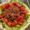 新妻あや's cooksnap of when they made ●沖縄料理●あるもので簡単タコライス.