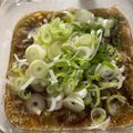 ななみん ママ★★'s cooksnap of when they made 鶏肉豚肉豆腐厚揚げに！万能よだれ鶏のたれ.