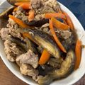 こつぶはゆっちー's cooksnap of when they made なすと豚肉の甘辛煮.