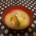 龍青空ママ's cooksnap of when they made カボチャの味噌汁で…免疫力UP.