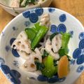 さび猫でやんす's cooksnap of when they made 小松菜と玉子と蓮根の中華炒め.