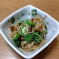 みぃくんのママ's cooksnap of when they made 超簡単♪オクラとえのきの麺つゆポン酢和え.