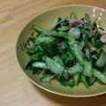 あゃぶぅ's cooksnap of when they made 葉っぱもin＊丸ごとセロリのレモンサラダ.