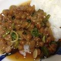 palomita's cooksnap of when they made ☆秘伝☆納豆こってり煮.