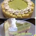 Tommyco413's cooksnap of when they made あずき＆抹茶のムースケーキ.