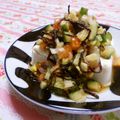 赤い電話's cooksnap of when they made 食べごたえあり！中華風 薬味たっぷり冷奴.
