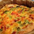 hacchiy's cooksnap of when they made ☆簡単☆ベーコンとほうれん草のキッシュ.