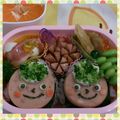 ゆずきだぽんこ's cooksnap of when they made 節分の鬼さん♪キャラ弁.