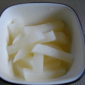 ガメラ13号's cooksnap of when they made 大根甘酢漬け（冷凍保存して解凍漬け）.