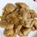 shirokuma6's cooksnap of when they made 鶏肉とネギのぽん酢煮.