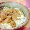 genkiti's cooksnap of when they made ダイエット中でもガッツリ豚バラ丼！.