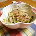 komutatata's cooksnap of when they made 簡単★給食レシピ♪きゅうりとハムのサラダ.