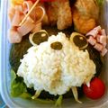 マショマルボディー's cooksnap of when they made キャラ弁☆トドクロちゃん.