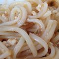 しのとひな's cooksnap of when they made ﾘﾒｲｸ!!麻婆豆腐パスタ.
