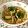 sweet_rose's cooksnap of when they made お味噌汁の具材で♪しょうが中華スープ.