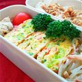 みつこ姉's cooksnap of when they made ブロッコリーとカニカマでカラフル卵焼き♪.