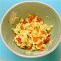 AKICHAKI's cooksnap of when they made 野菜オムレツ風（離乳後期〜）.