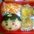 ayay2067's cooksnap of when they made 節分に鬼っ子キャラ弁当.