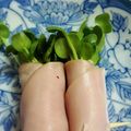 ちゃちゃふく's cooksnap of when they made かいわれハム☆お弁当.