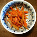 トリノオリンピック☆'s cooksnap of when they made ちょっと洋風！バルサミコ酢きんぴらごぼう.