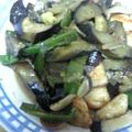 ナカタニ's cooksnap of when they made 鶏肉なすキノコのオイスターソース煮.